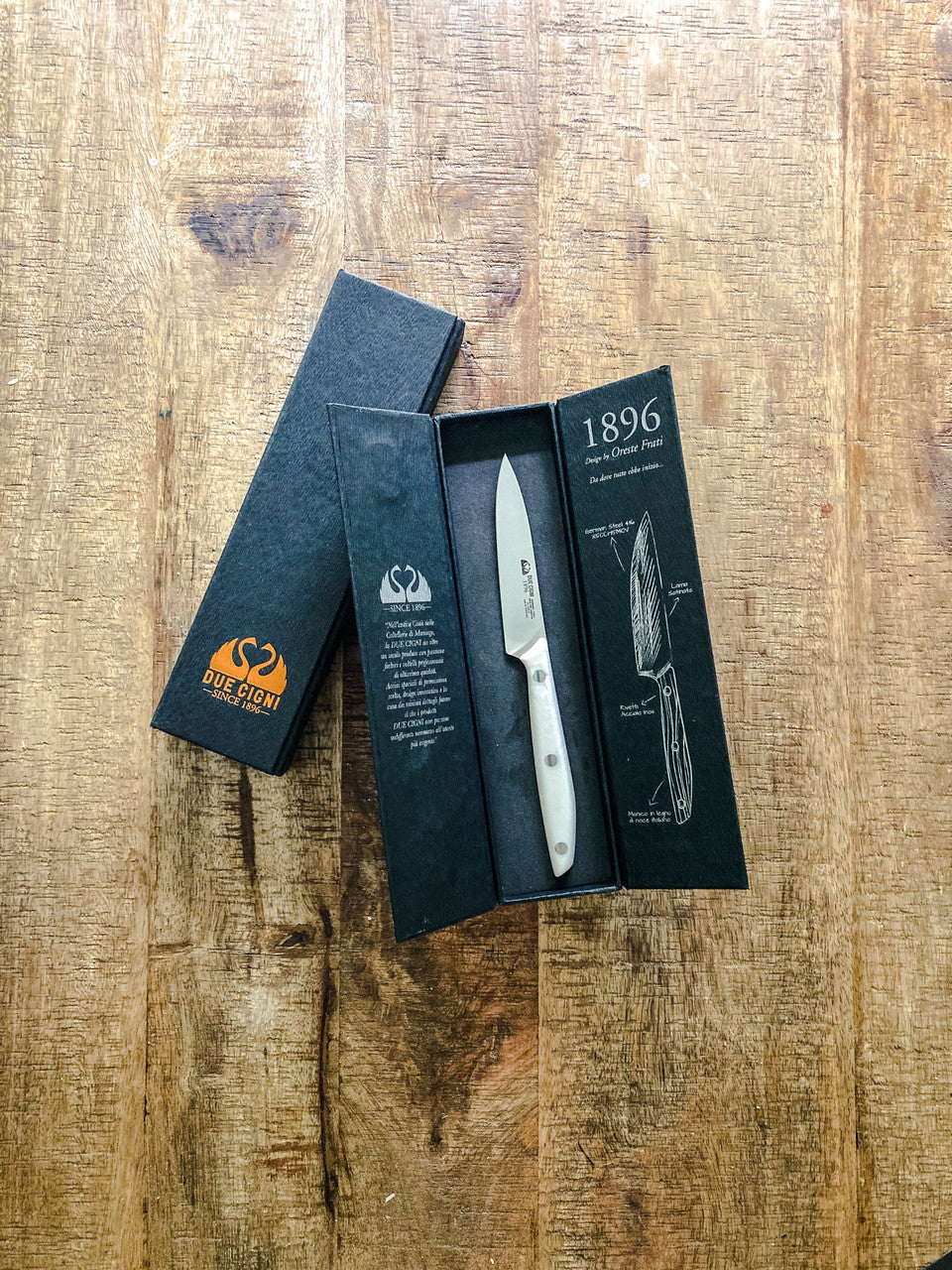 Due Cigni POM Handle Paring Knife