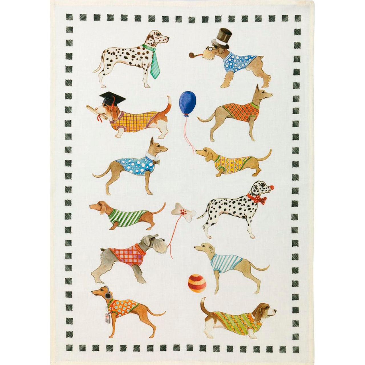 Cani Best Friends Linen Towel