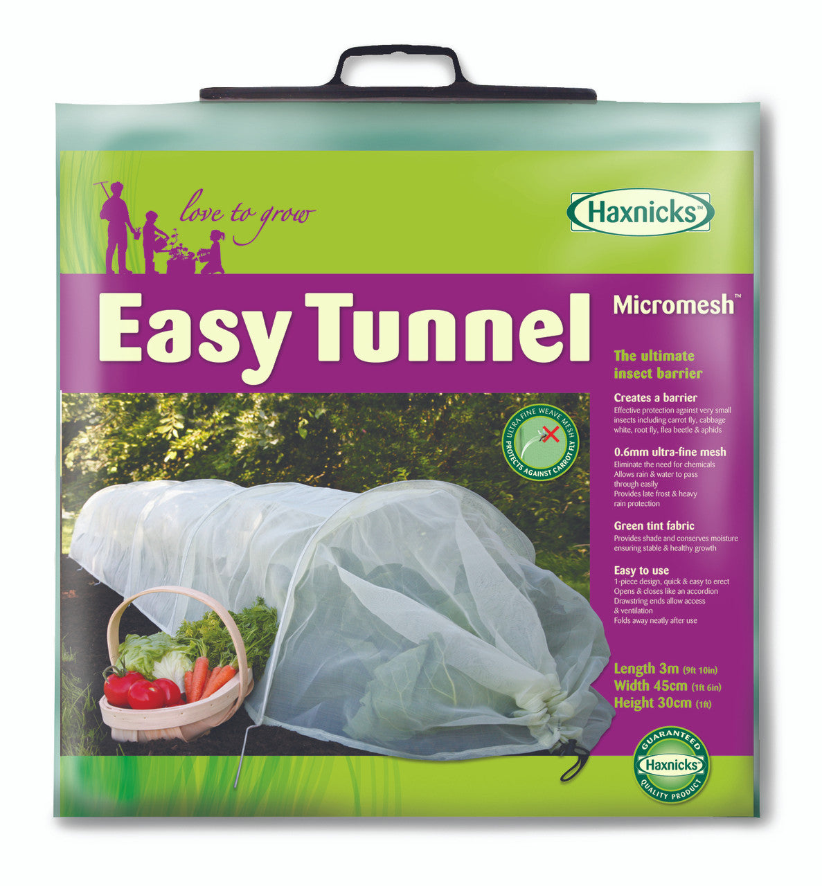 Easy Tunnel — Micromesh Insect Barrier (H50-40)