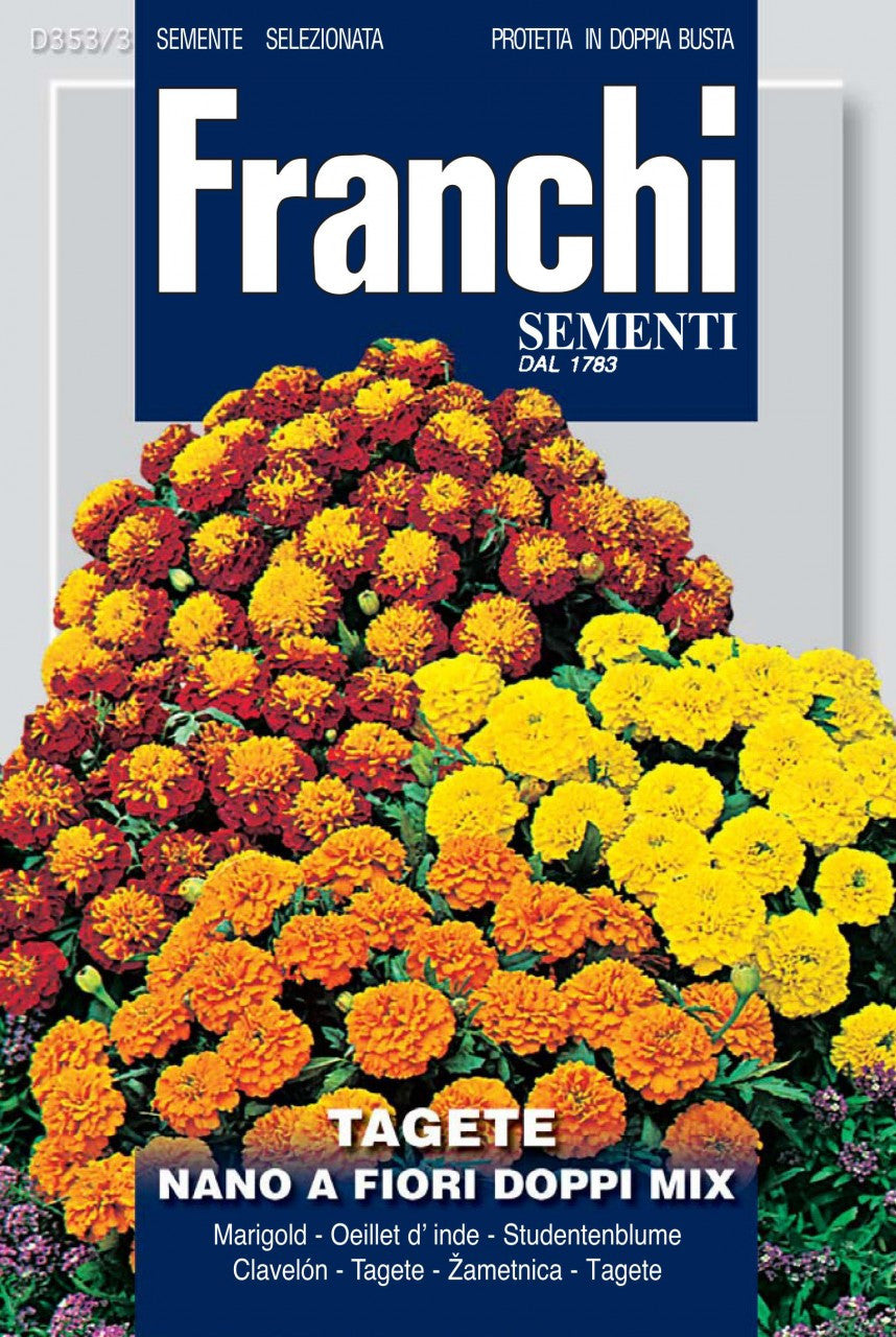 dwarf marigold seeds Dwarf Marigold (353-3) – Seeds from Italy