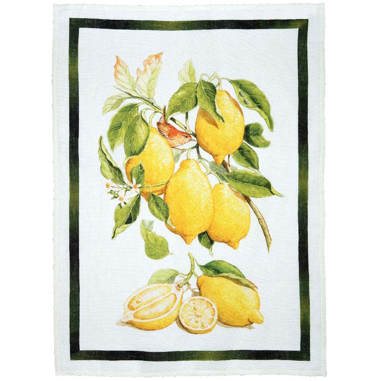 Limone Lemoncello Linen Towel