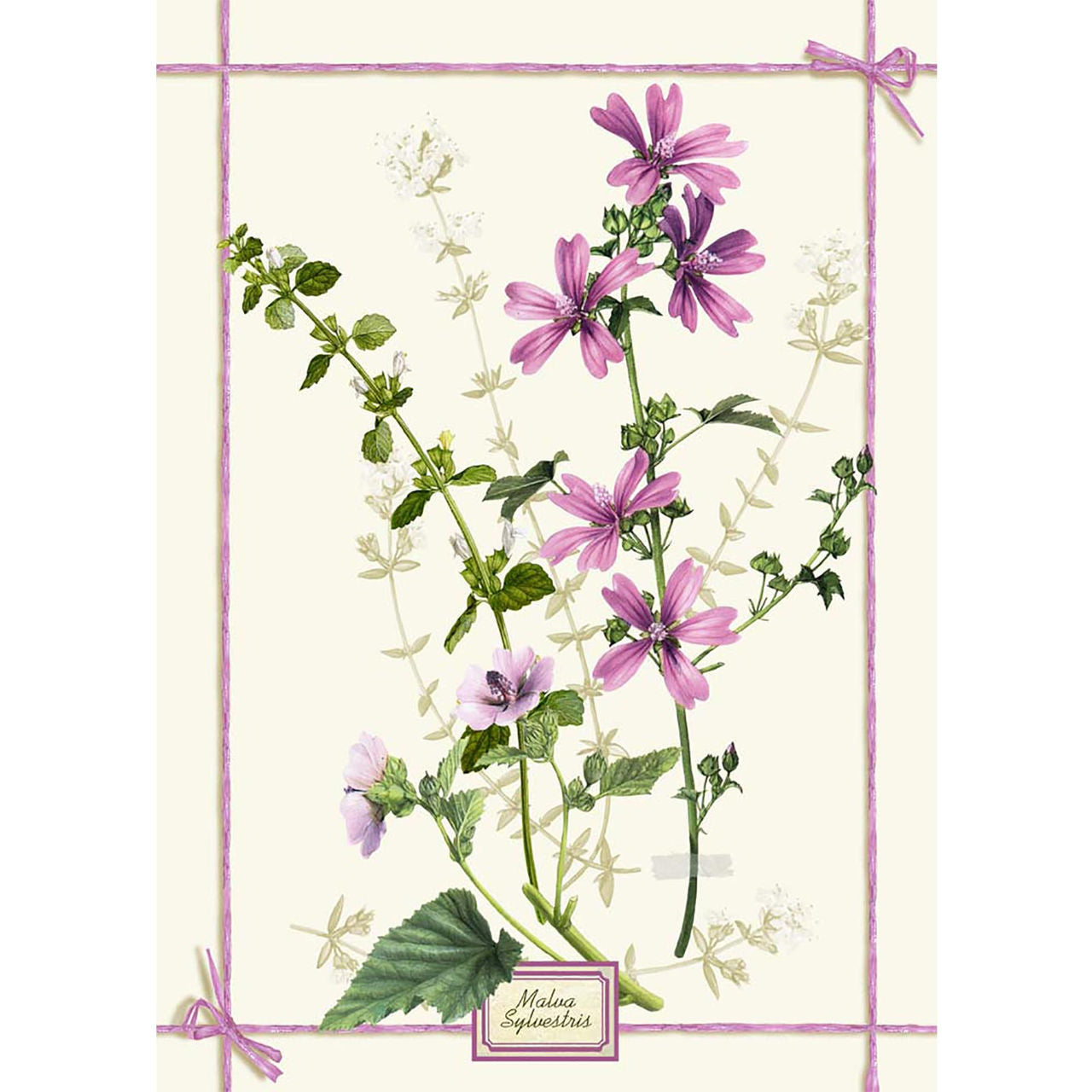 Malva Fragrance Linen Towel