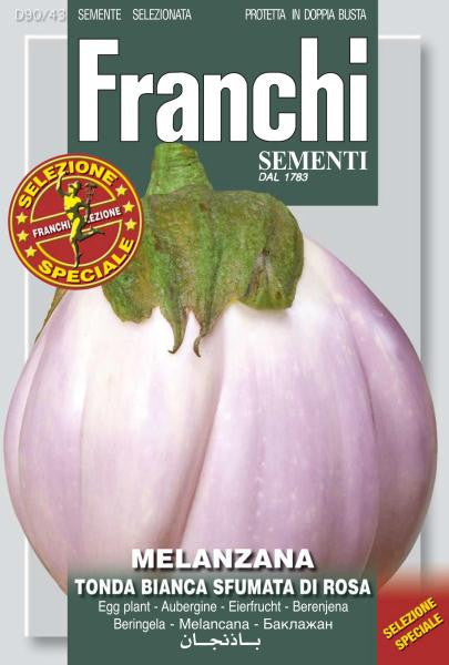 Erbe in cucina Photo Gallery - Melanzana Bianca Sfumata di Rosa Erbe in cucina Photo Gallery - Melanzana Bianca Sfumata di Rosa