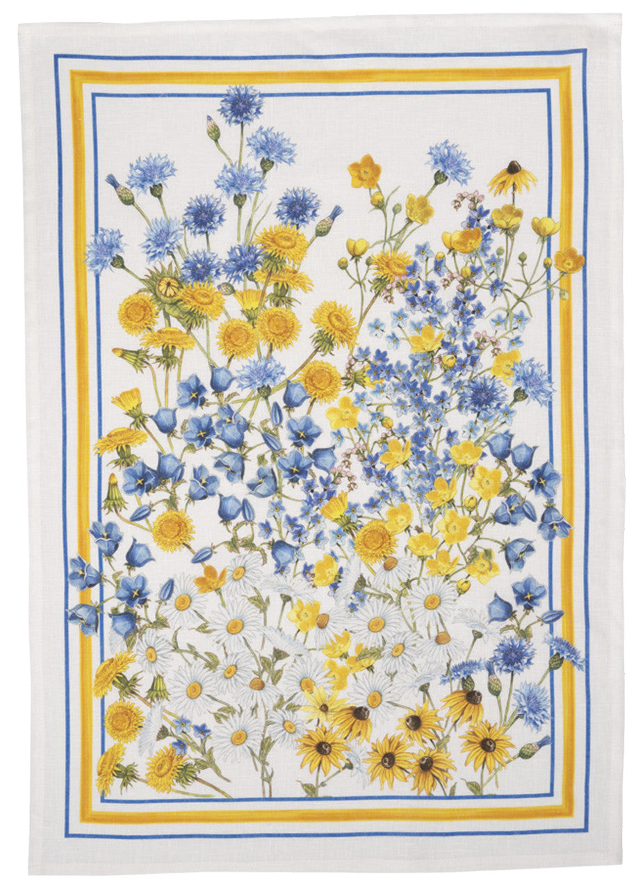 Sungarden Floralisi Linen Towel