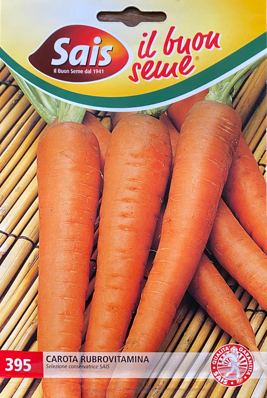 Carrot Rubrovitamina (23395) Seeds from Italy