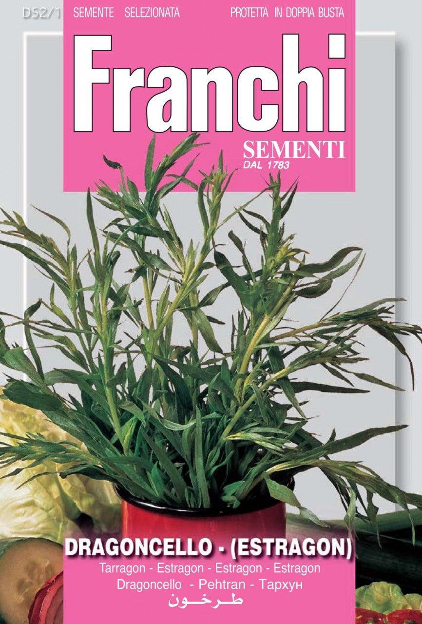 tarragon seeds for planting Tarragon/Dragoncello (52-1) – Seeds from Italy