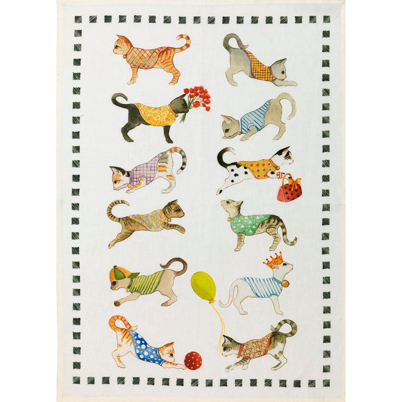 Gatti Best Friends Linen Towels