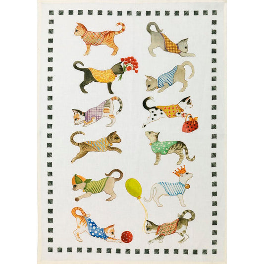 Gatti Best Friends Linen Towels