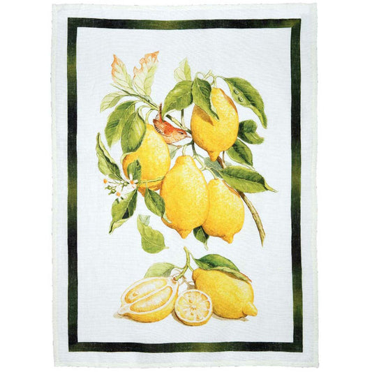 Limone Lemoncello Linen Towel