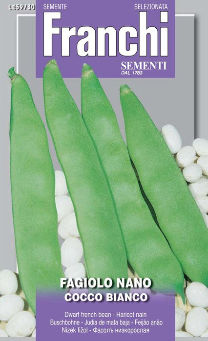 Pole Bean Coco Bianco  (57-48)