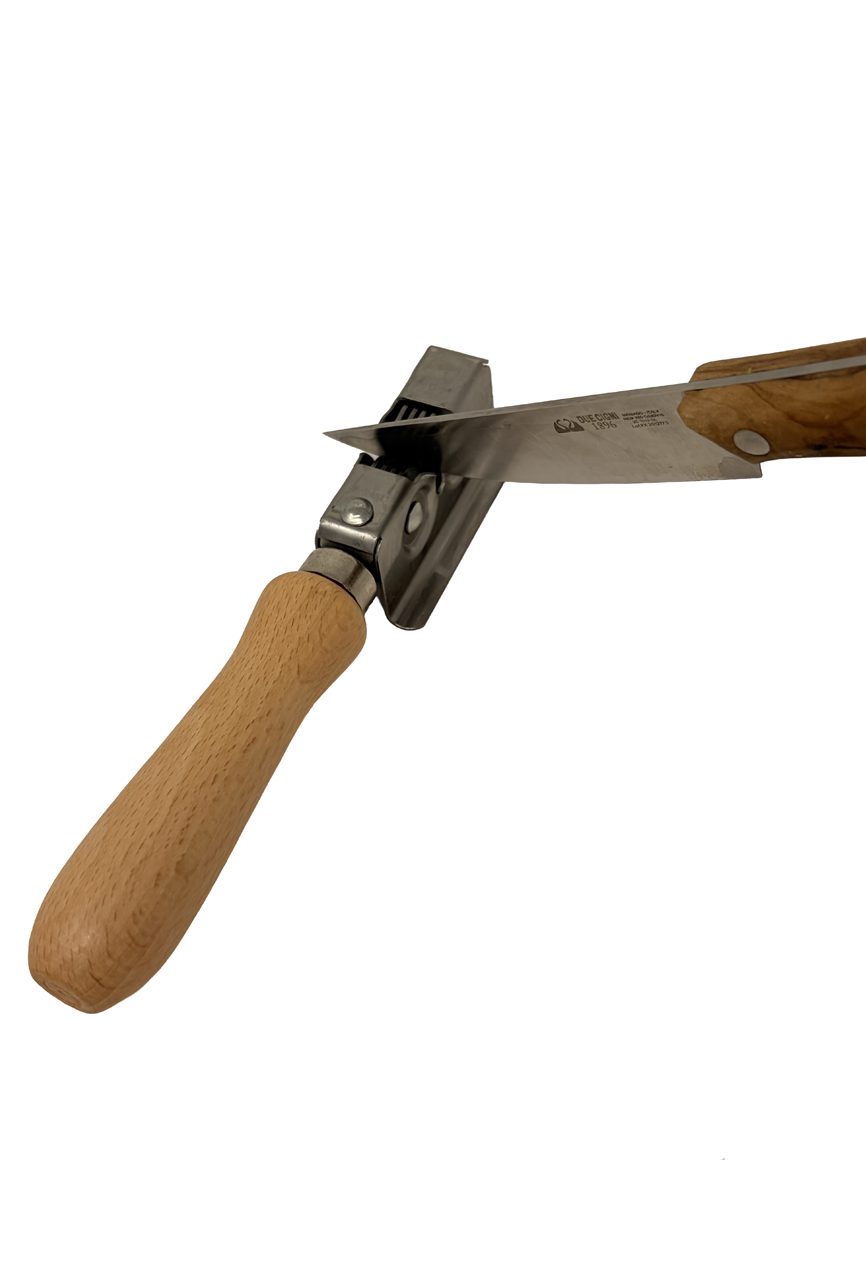 Rigamonti Italian Knife Sharpener Wooden Handle