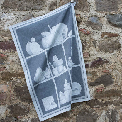 "Slow Food - Cheese" Linen Towel