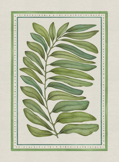 "Tamarindo Verde" Linen Towel