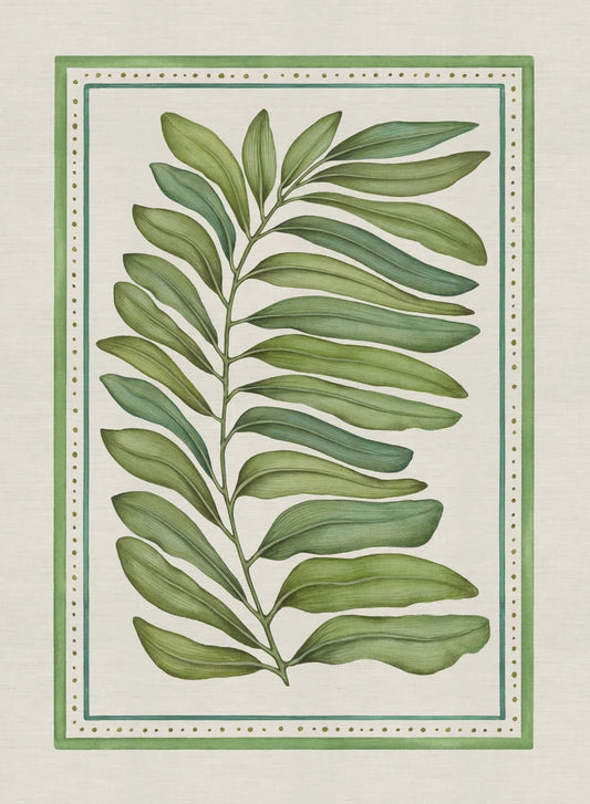 "Tamarindo Verde" Linen Towel